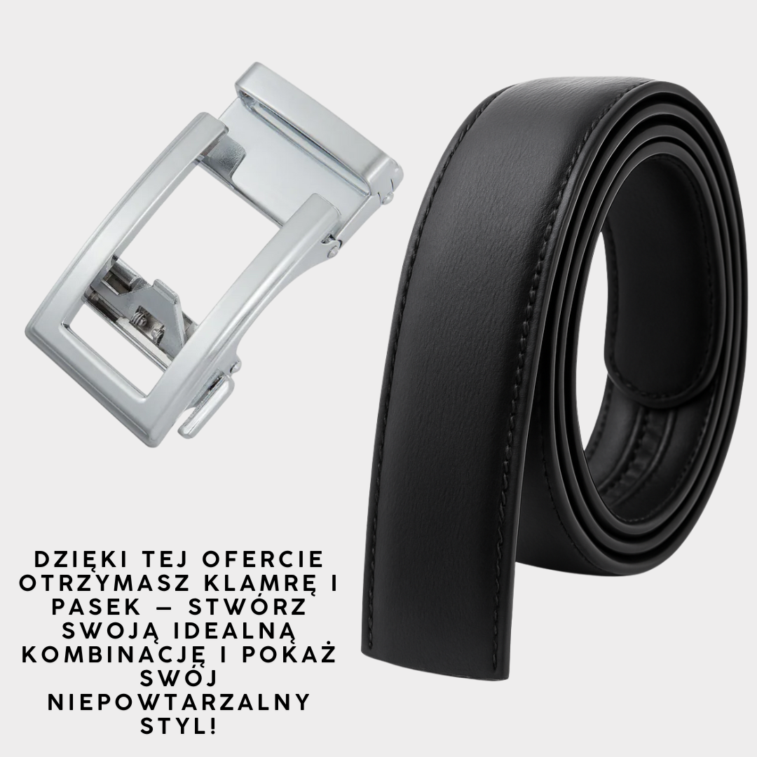 ELEGANCKI Belt – Skórzany pasek damski z zapięciem Easy-Click