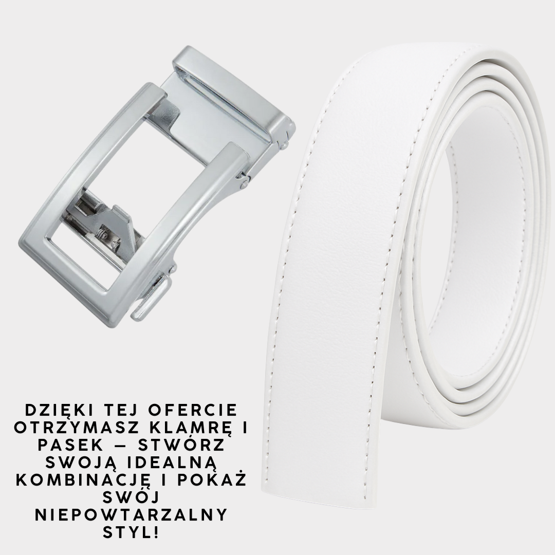 ELEGANCKI Belt – Skórzany pasek damski z zapięciem Easy-Click