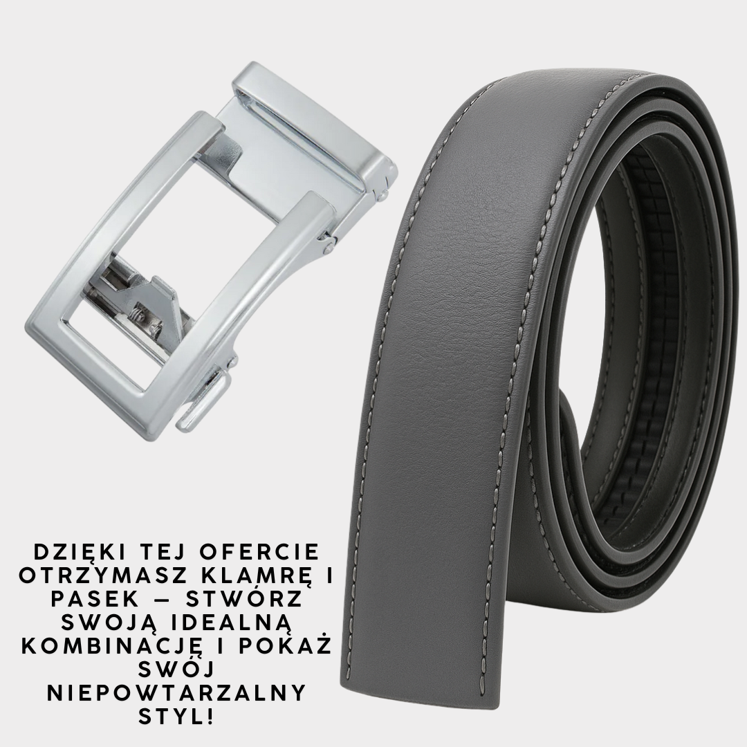ELEGANCKI Belt – Skórzany pasek damski z zapięciem Easy-Click