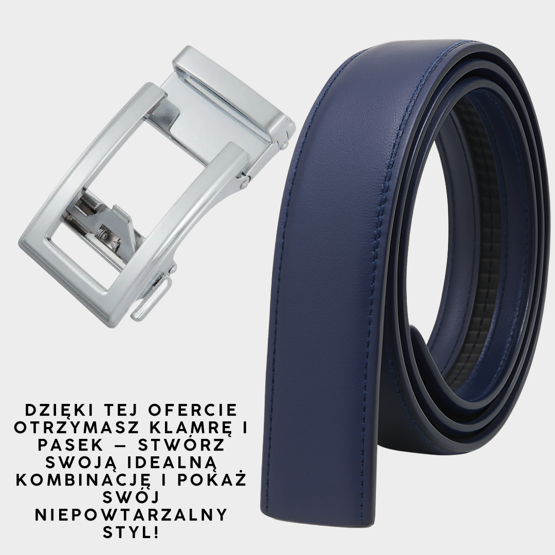 ELEGANCKI Belt – Skórzany pasek damski z zapięciem Easy-Click