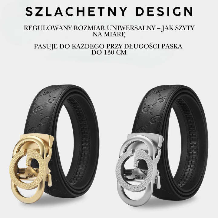 SZLACHETNY Belt – Skórzany pasek damski z zapięciem Easy-Click