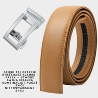 ELEGANCKI Belt – Skórzany pasek damski z zapięciem Easy-Click